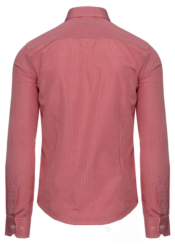 Lorenzo Loren Herren Kariertes Hemd Slim Fit LL-203_74356.jpg