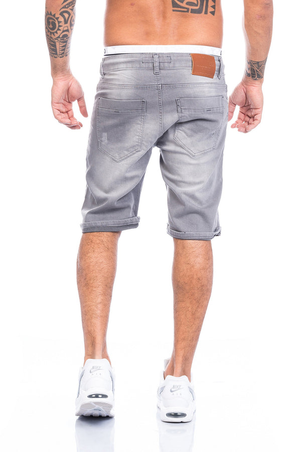 Lorenzo Loren Herren Shorts Sweat Shorts Grau LL-01_76717.jpg