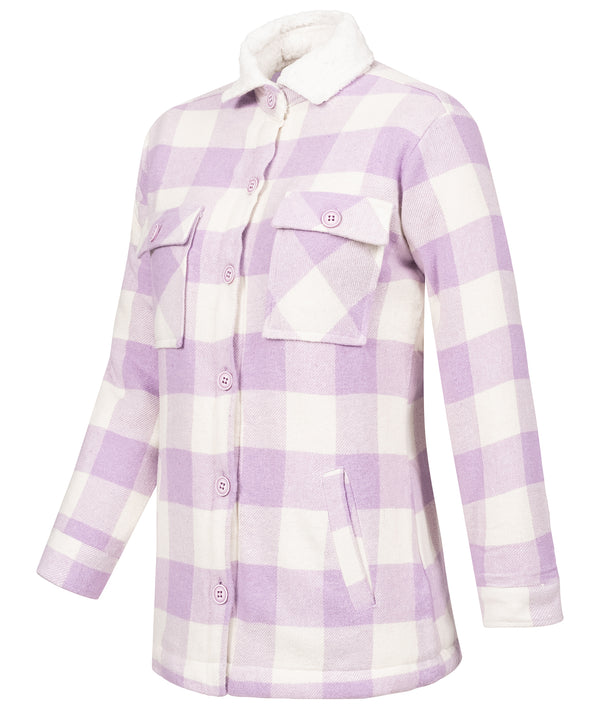 Rock Creek Damen Flanelljacke Teddyfellkragen D-469 _83634.jpg