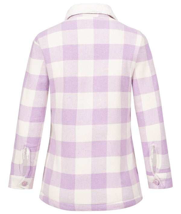 Rock Creek Damen Flanelljacke Teddyfellkragen D-469 _83635.jpg