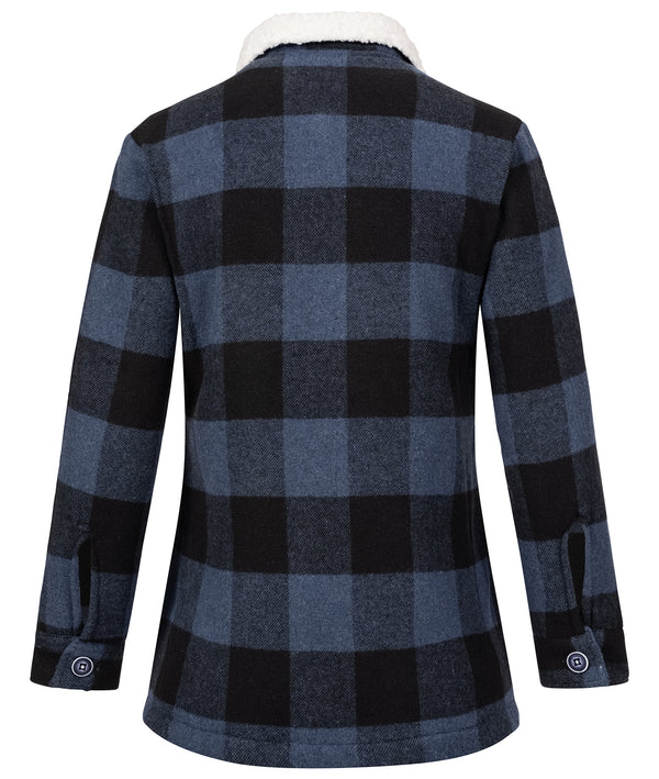 Rock Creek Damen Flanelljacke Teddyfellkragen D-469 _83638.jpg