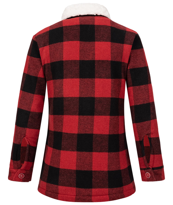 Rock Creek Damen Flanelljacke Teddyfellkragen D-469 _83644.jpg