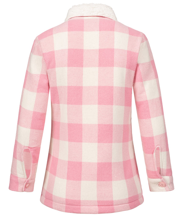 Rock Creek Damen Flanelljacke Teddyfellkragen D-469 _83647.jpg