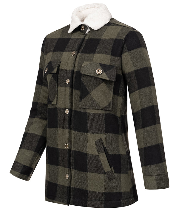 Rock Creek Damen Flanelljacke Teddyfellkragen D-469 _83649.jpg