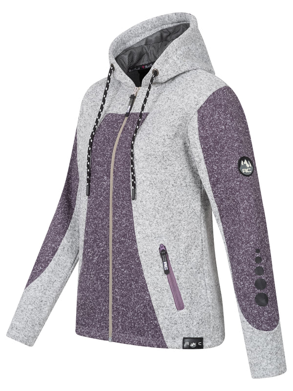 Rock Creek Damen Fleecejacke Melange Fleece D-504 _87358.jpg