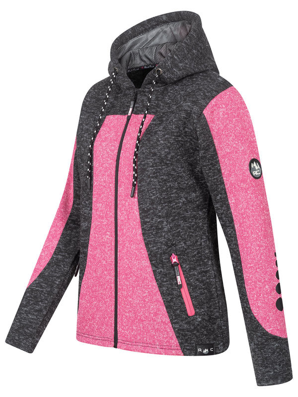 Rock Creek Damen Fleecejacke Melange Fleece D-504 _87361.jpg