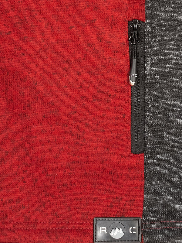 Rock Creek Damen Fleecejacke Melange Fleece D-505 _87387.jpg