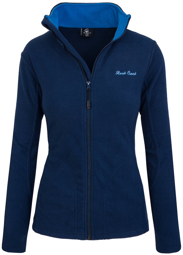 Rock Creek Damen Fleecejacke mit Stehkragen D-389 _78680.jpg