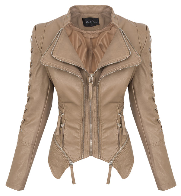 Rock Creek Damen Kunstlederjacke mit Wasserfallkragen D-365_78550.jpg