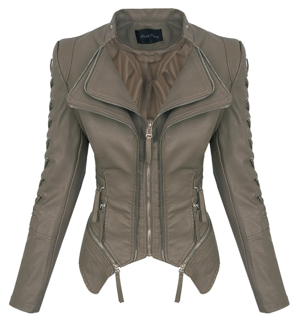 Rock Creek Damen Kunstlederjacke mit Wasserfallkragen D-365_78554.jpg