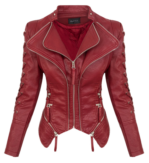 Rock Creek Damen Kunstlederjacke mit Wasserfallkragen D-365_78599.jpg