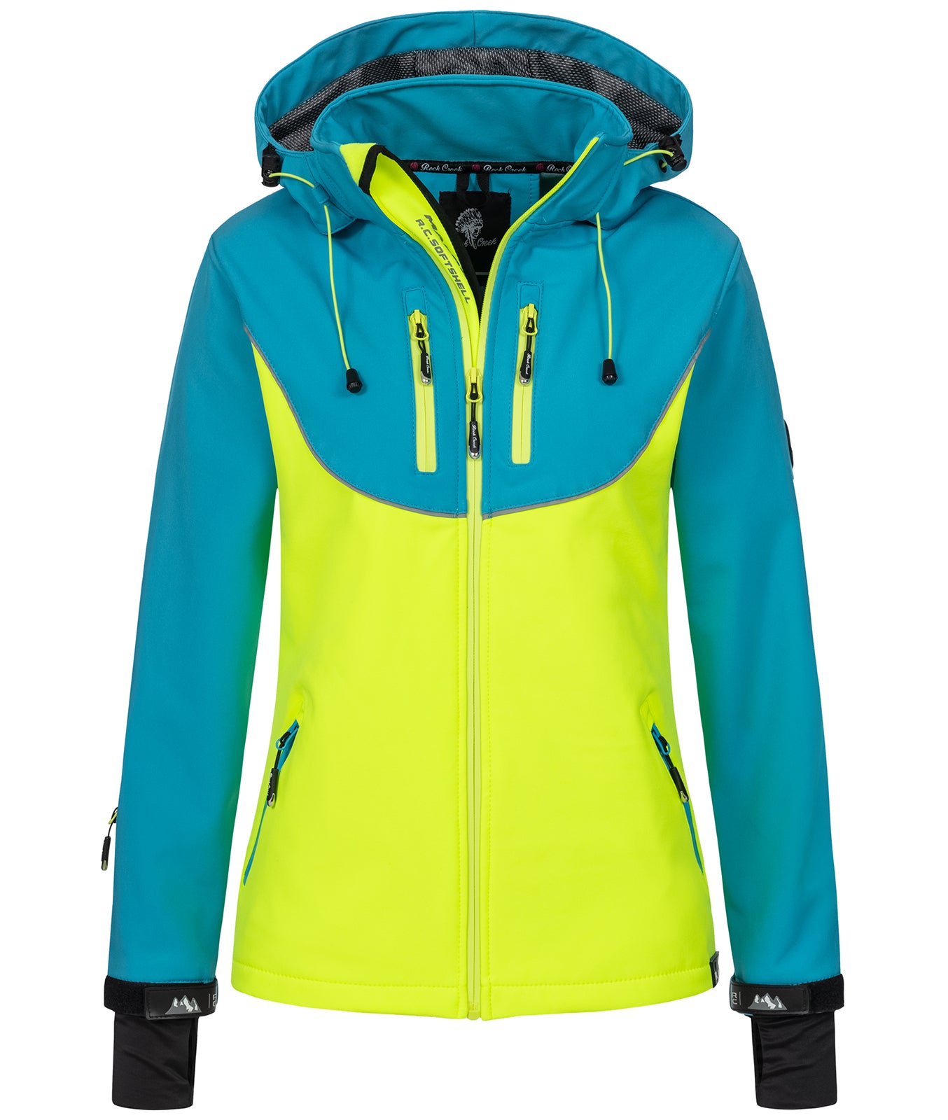 Rock Creek Damen Softshell Jacke Windbreaker D-442