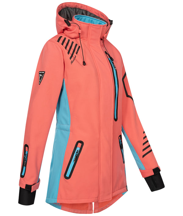 Rock Creek Damen Softshell Mantel Windbreaker D-491 _85798.jpg