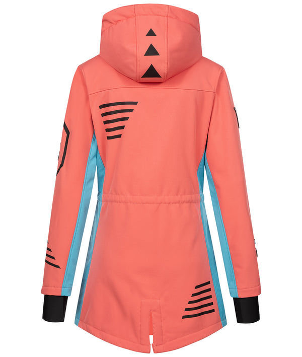 Rock Creek Damen Softshell Mantel Windbreaker D-491 _85799.jpg