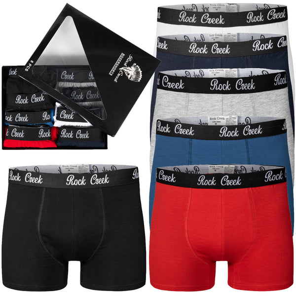 Rock Creek Herren Boxershorts Mehrfarbig 8er Set H-218 _76449.jpg