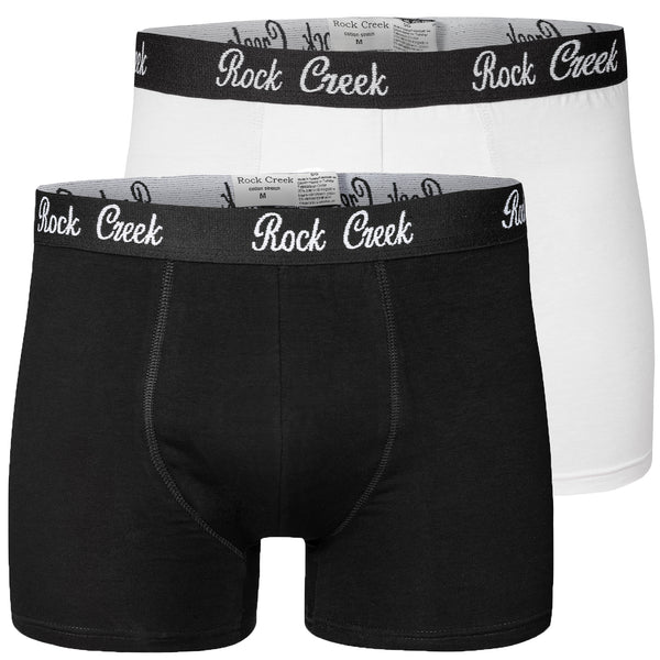 Rock Creek Herren Boxershorts Schwarz Weiss Set H-218 _77051.jpg