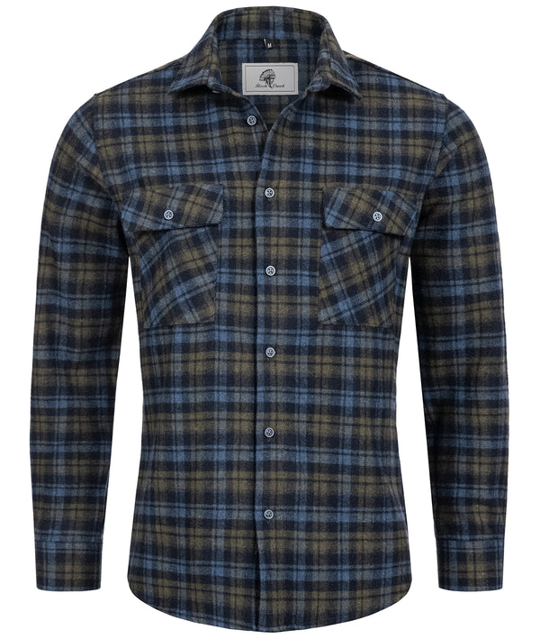 Rock Creek Herren Flanell Hemd Kentkragen H-248 _81526.jpg