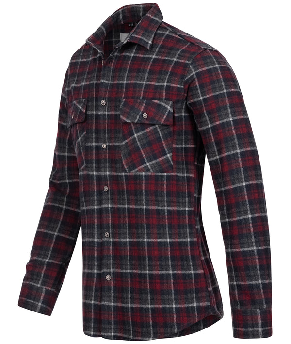 Rock Creek Herren Flanell Hemd Kentkragen H-248 _81530.jpg