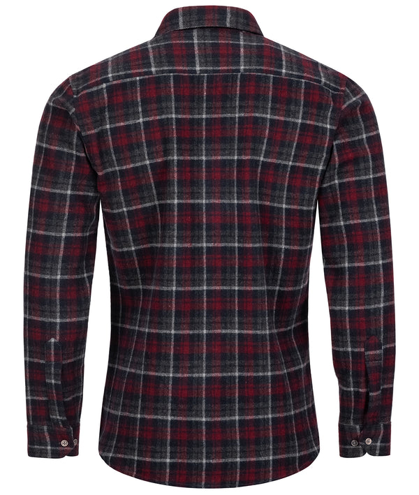 Rock Creek Herren Flanell Hemd Kentkragen H-248 _81531.jpg