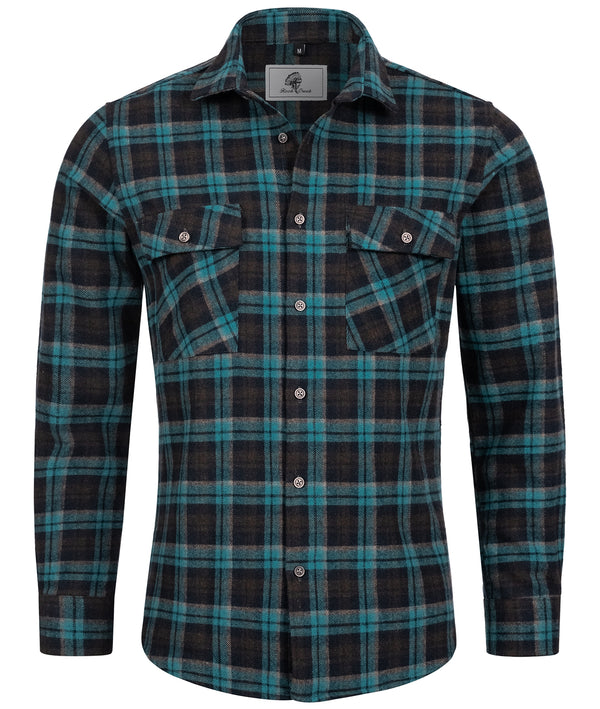 Rock Creek Herren Flanell Hemd Kentkragen H-248 _81532.jpg