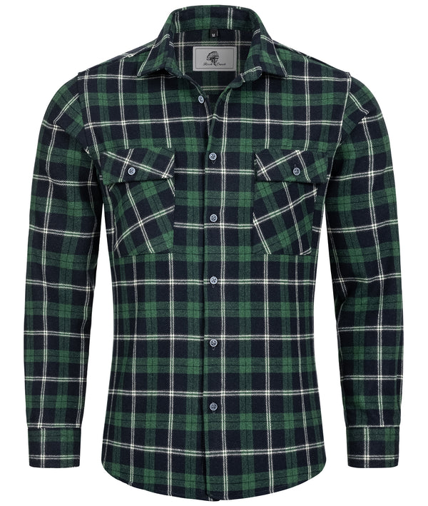 Rock Creek Herren Flanell Hemd Kentkragen H-249 _81517.jpg