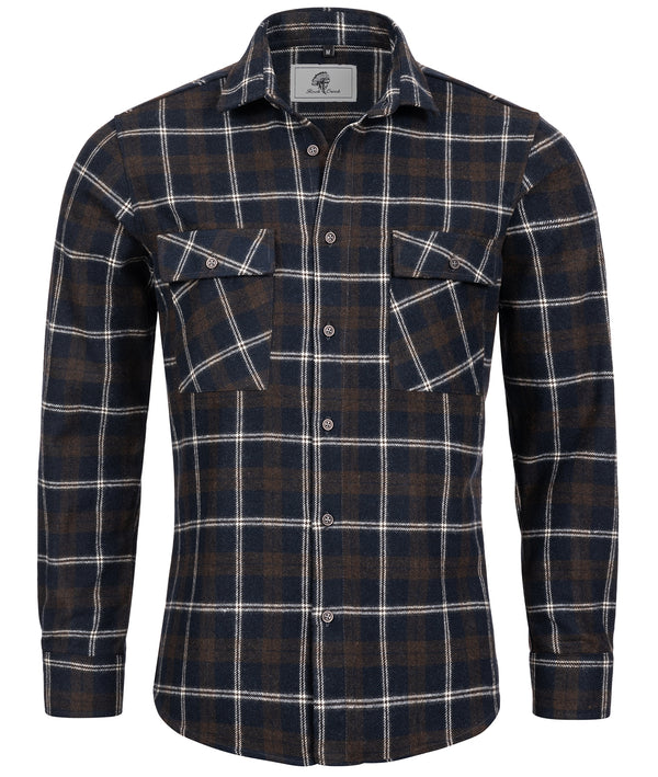 Rock Creek Herren Flanell Hemd Kentkragen H-249 _81523.jpg