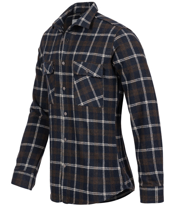 Rock Creek Herren Flanell Hemd Kentkragen H-249 _81524.jpg