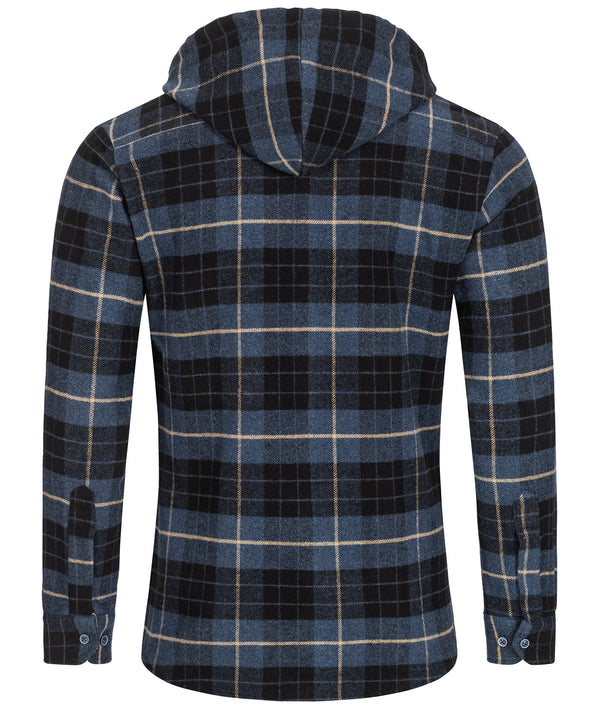Rock Creek Herren Flanellhemd mit Kapuze H-255 _81789.jpg