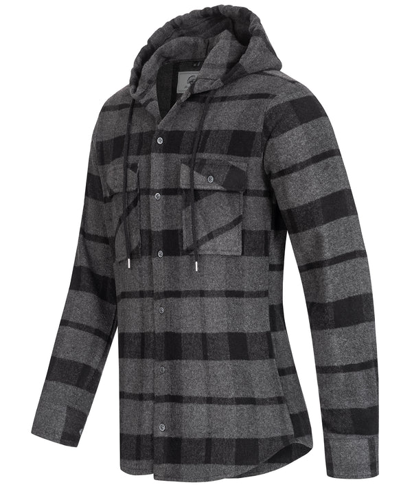 Rock Creek Herren Flanellhemd mit Kapuze H-258 _81812.jpg