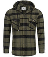 Rock Creek Herren Flanellhemd mit Kapuze H-258 _81814.jpg