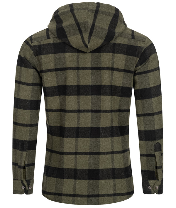 Rock Creek Herren Flanellhemd mit Kapuze H-258 _81816.jpg