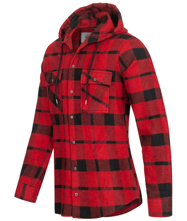 Rock Creek Herren Flanellhemd mit Kapuze H-258 _81821.jpg