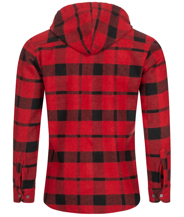 Rock Creek Herren Flanellhemd mit Kapuze H-258 _81822.jpg