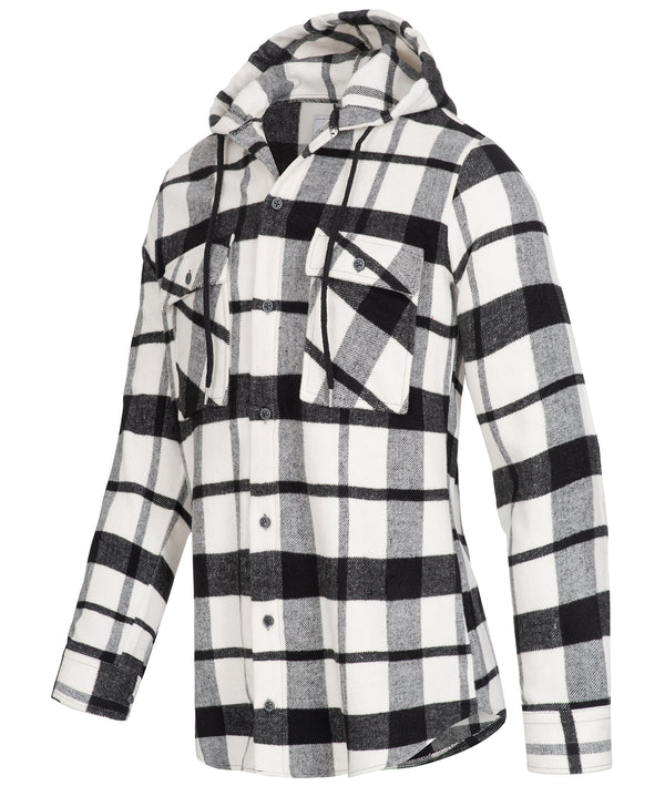 Rock Creek Herren Flanellhemd mit Kapuze H-258 _81824.jpg