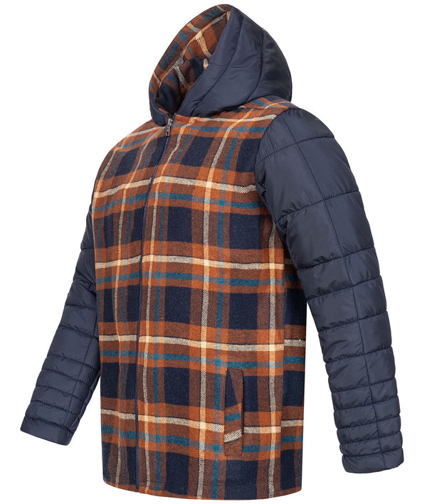 Rock Creek Herren Flanelljacke Steppärmel H-265 _82076.jpg