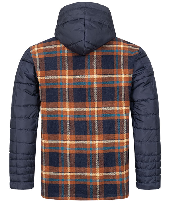 Rock Creek Herren Flanelljacke Steppärmel H-265 _82077.jpg