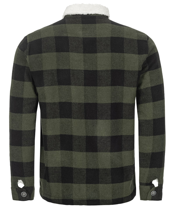 Rock Creek Herren Flanelljacke Teddyfellkragen H-264 _82027.jpg