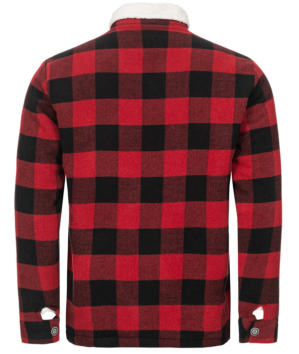 Rock Creek Herren Flanelljacke Teddyfellkragen H-264 _82039.jpg