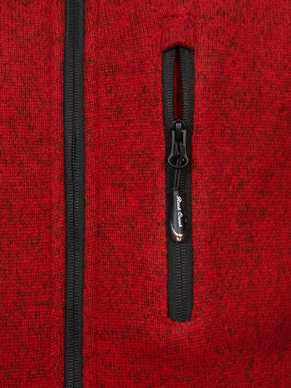 Rock Creek Herren Fleecejacke Melange Fleece H-367 _86956.jpg