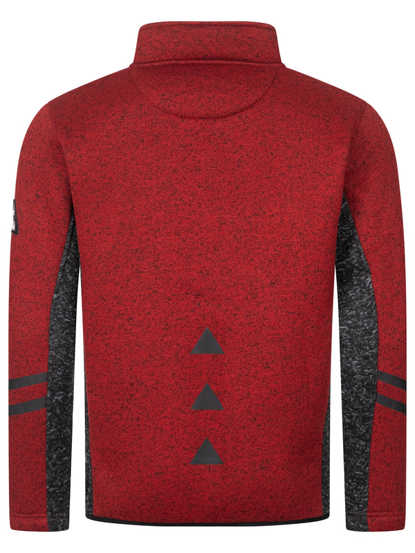 Rock Creek Herren Fleecejacke Melange Fleece H-373 _87398.jpg