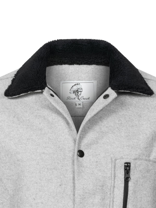 Rock Creek Herren Hemd mit Teddyfellkragen H-368 _86805.jpg