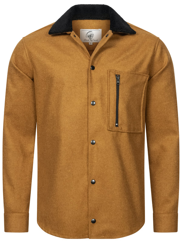 Rock Creek Herren Hemd mit Teddyfellkragen H-368 _86806.jpg