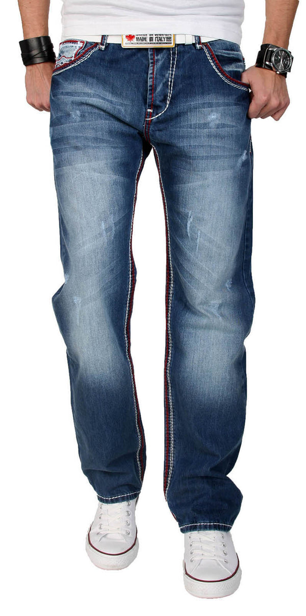 Rock Creek Herren Jeans Comfort Fit Blau RC-2026_76730.jpg