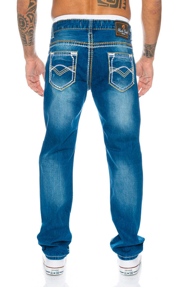 Rock Creek Herren Jeans Comfort Fit Blau RC-2053_75556.jpg