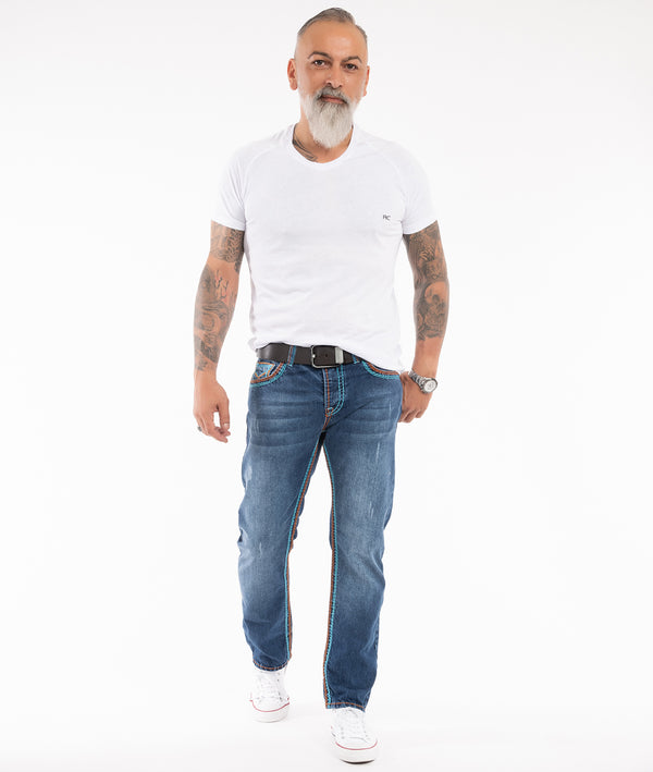Rock Creek Herren Jeans Comfort Fit Dunkelblau RC-2270_83394.jpg