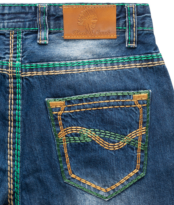 Rock Creek Herren Jeans Comfort Fit Dunkelblau RC-2369_83407.jpg