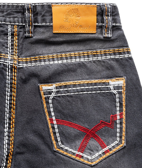 Rock Creek Herren Jeans Comfort Fit Dunkelgrau RC-2168_82545.jpg