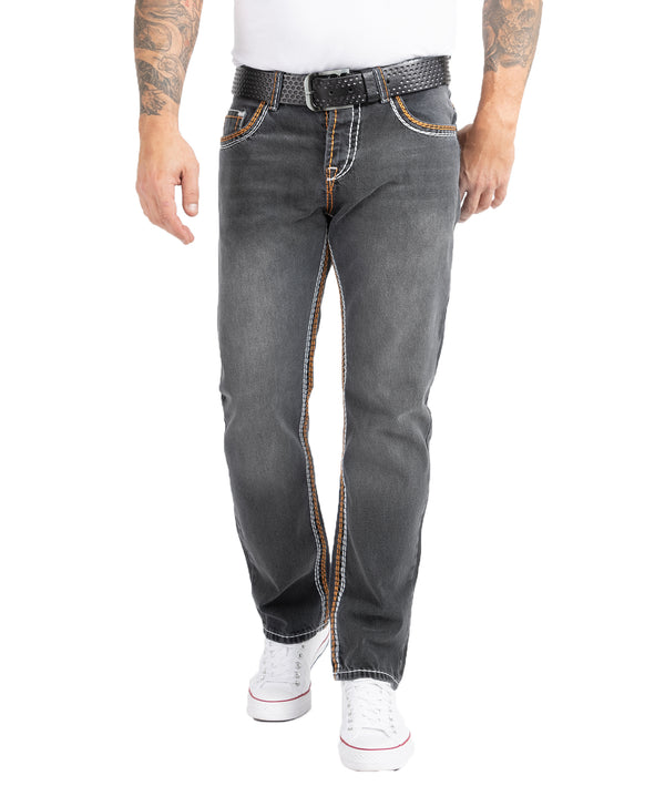 Rock Creek Herren Jeans Comfort Fit Dunkelgrau RC-2168_83299.jpg