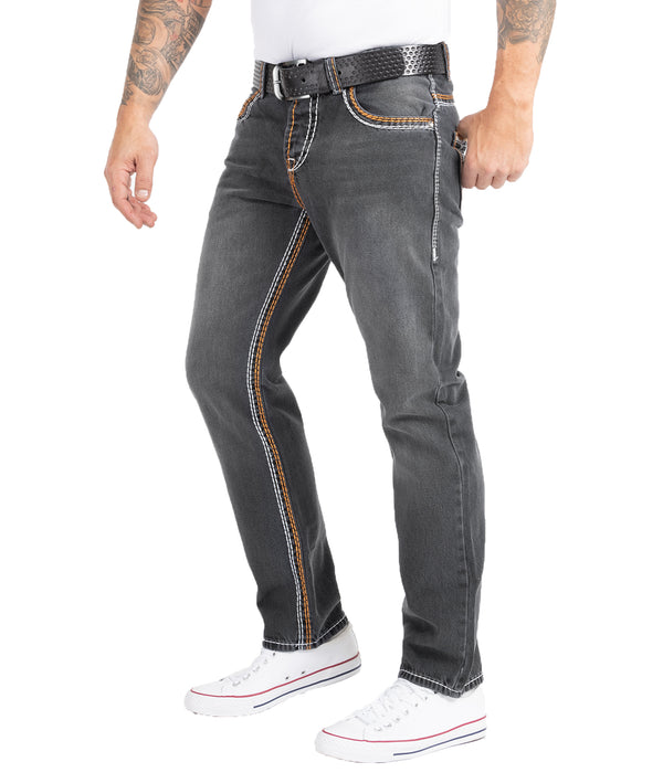 Rock Creek Herren Jeans Comfort Fit Dunkelgrau RC-2168_83300.jpg