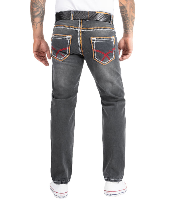 Rock Creek Herren Jeans Comfort Fit Dunkelgrau RC-2168_83301.jpg